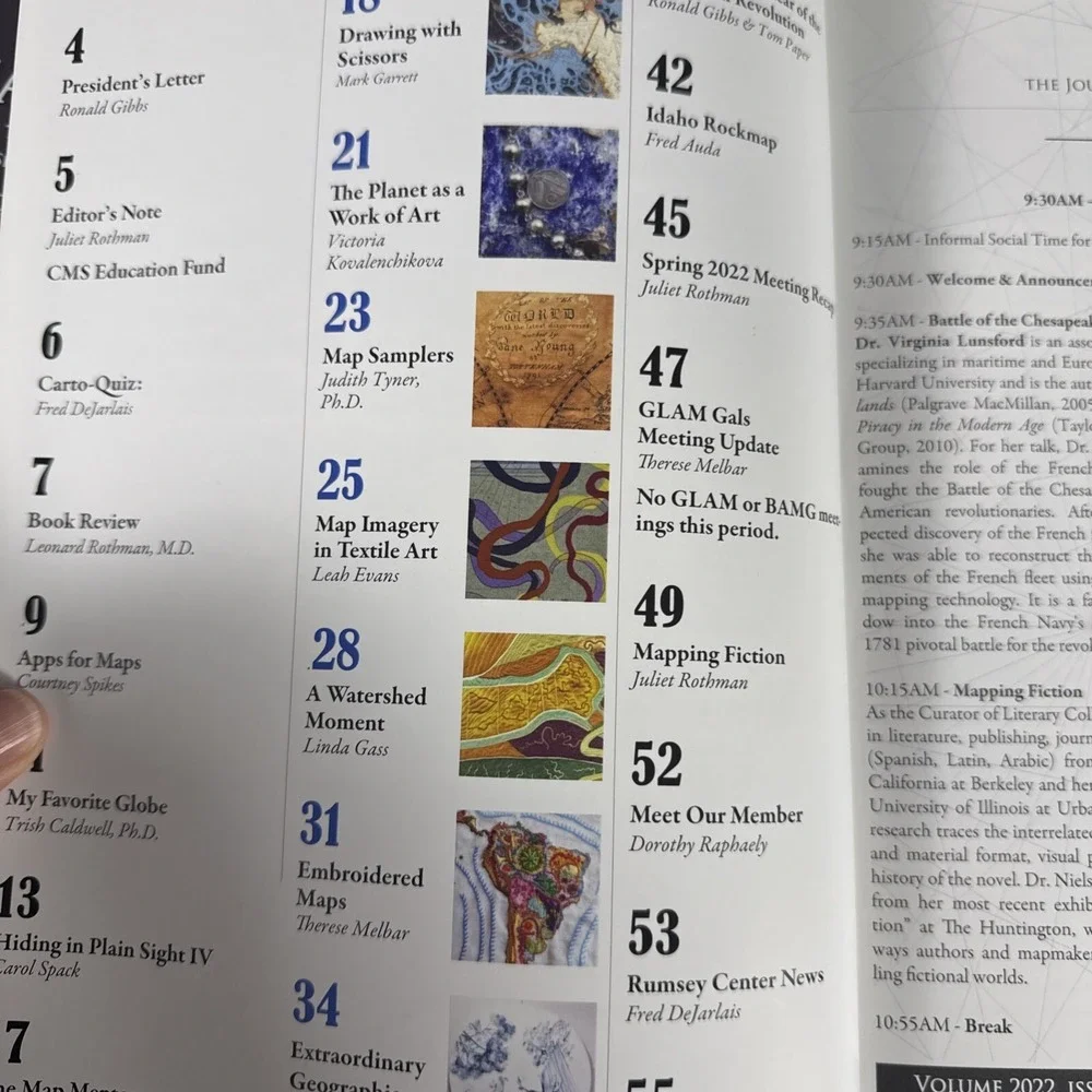 Calafia: The Journal of the California Map Society Sept '23, Sept 2'2, March '23